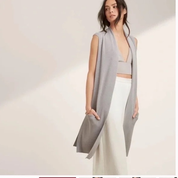 Brand New Aritzia Wilfred Dunkirk Sweater Vest XS - Picture 3 of 8